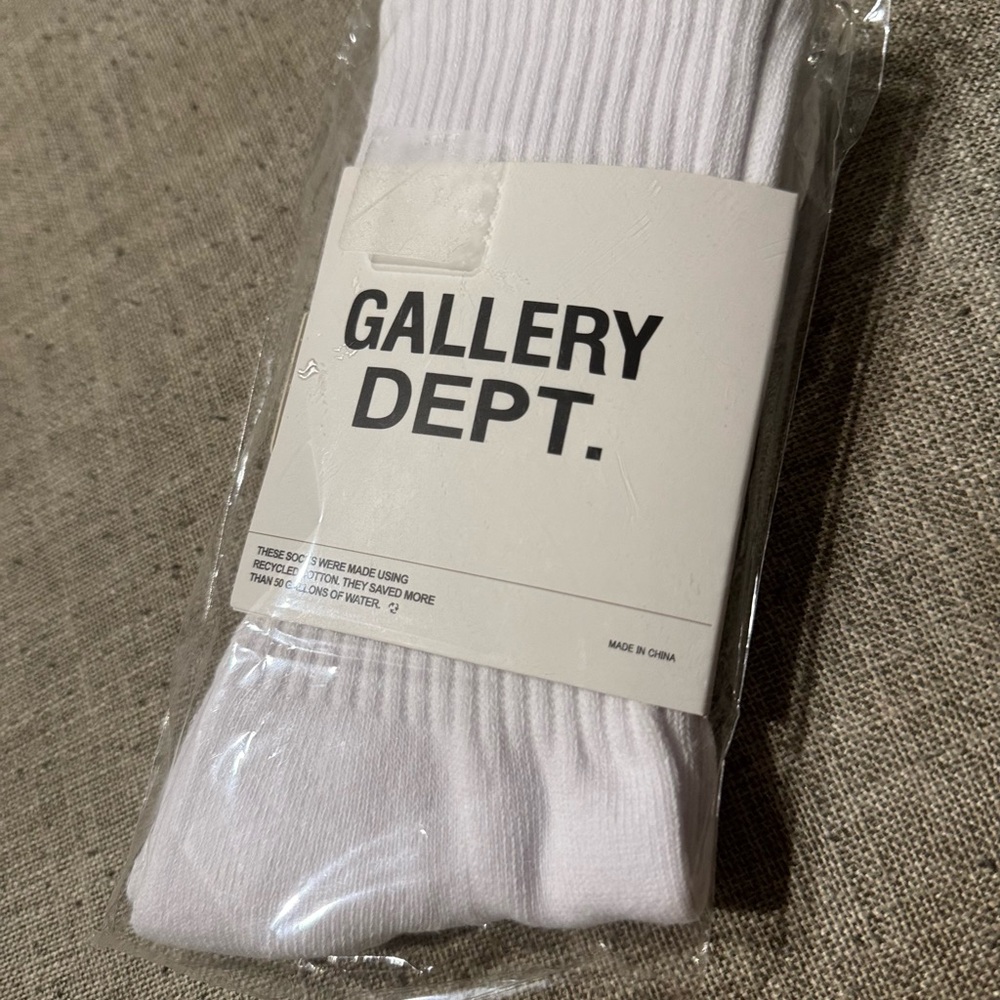 Gallery Dept White Socks